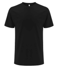 Männer Bio T-Shirt EarthPositive - Schwarz - Vorne