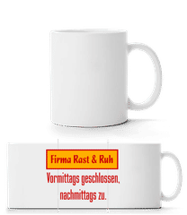 Firma Rast & Ruh · Panoramatasse