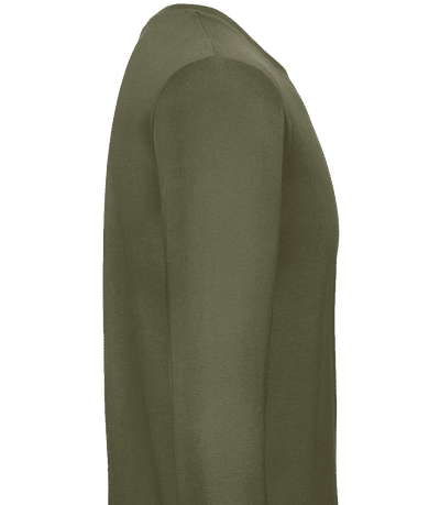 Men's B&C Longsleeve - Khaki - Right