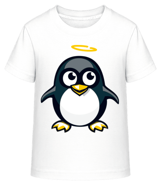 Angel Penguin - T-shirt shirtinator Enfant - Blanc - Devant