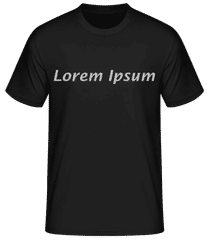 Lorem Ipsum · Pánské basic tričko