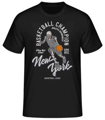 Basketball Champion - Pánske basic tričko - Čierna - Predné