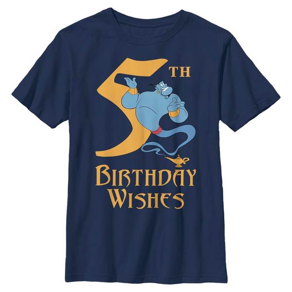 Disney - Aladin - Génie Birthday 5 - Enfant T-shirt