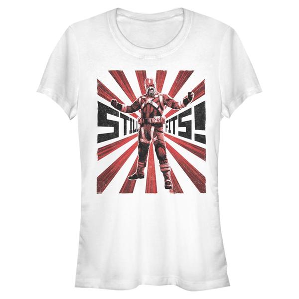 Aperçu: Marvel - Black Widow - Red Guardian Still Fits - Femme T-shirt - Blanc - Devant