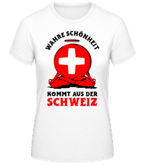 Wahre Schönheit Aus Der Schweiz · Frauen Basic T-Shirt