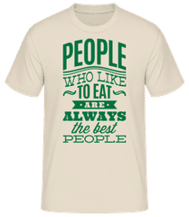 People Who Like To Eat · T-shirt standard Homme