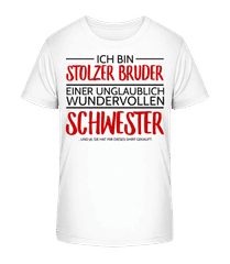 Stolzer Bruder Einer Schwester · Kinder Bio T-Shirt Stanley Stella 2.0