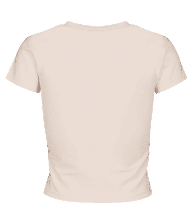 Crop T-Shirt - Pink - Back