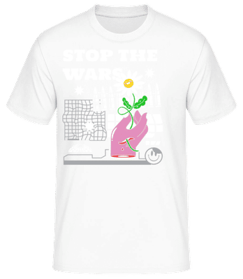 Stop War - T-shirt standard Homme - Blanc - Devant