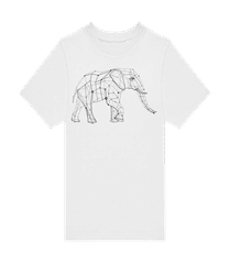 Polygon Éléphant · T-shirt enfants B&C