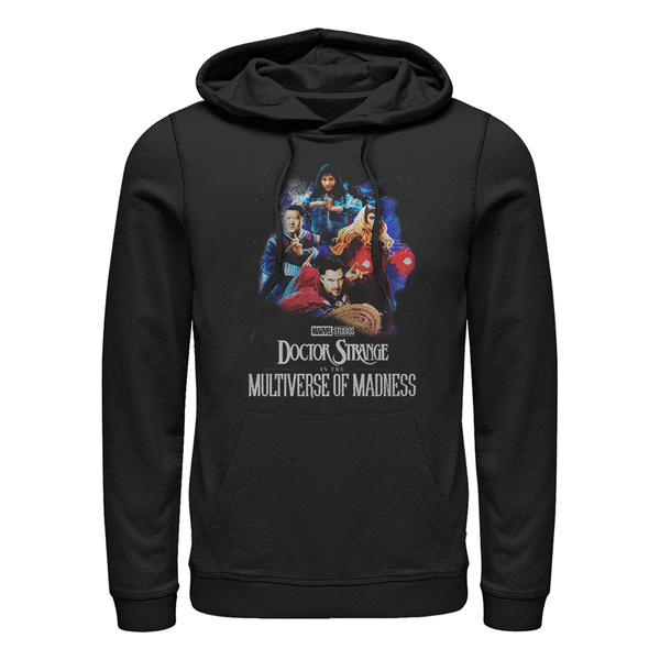 Aperçu: Marvel - Doctor Strange - Photo de groupe Poster Group - Unisex Sweat à capuche - Noir - Devant