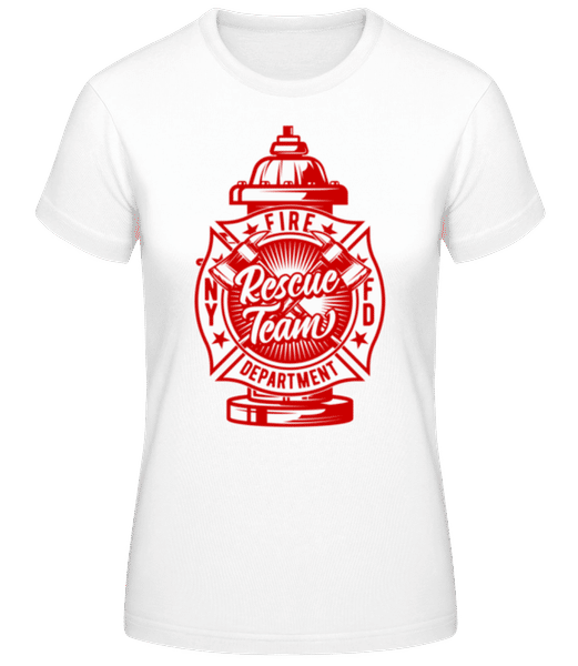 Aperçu: Rescue Team Hydrant - T-shirt femme B&C - Blanc - Devant