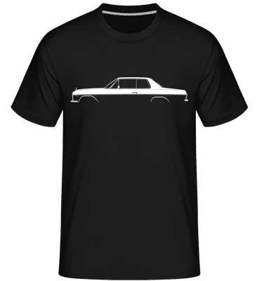 'Mercedes-Benz 280 C (W114)' Silhouette - Shirtinator Men's T-Shirt - Black - Front