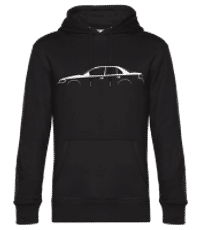 'Opel Omega (B2)' Silhouette - Men’s Standard Hoodie - Black - Front