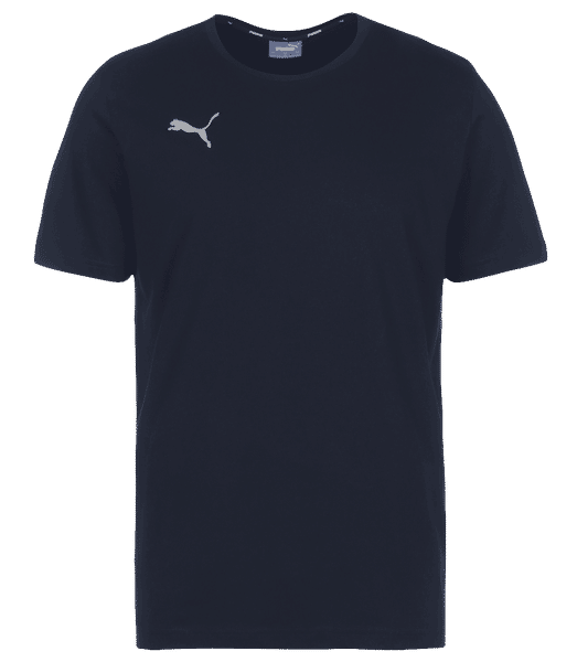 Aperçu: Puma teamGOAL 23 Casuals Tee - Bleu marine - Devant