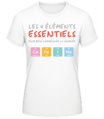 Les 4 Éléments Essentiels · T-shirt standard Femme