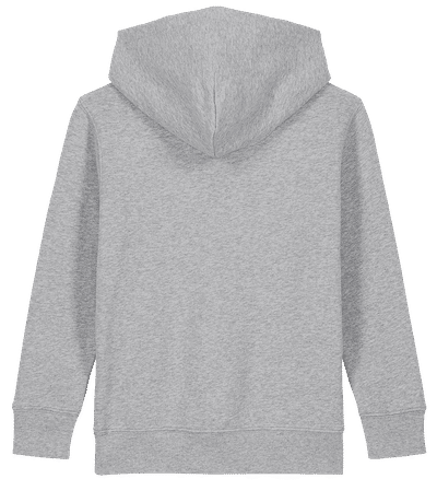 Kids Organic Hoodie Stanley Stella 2.0 - Heather grey - Back