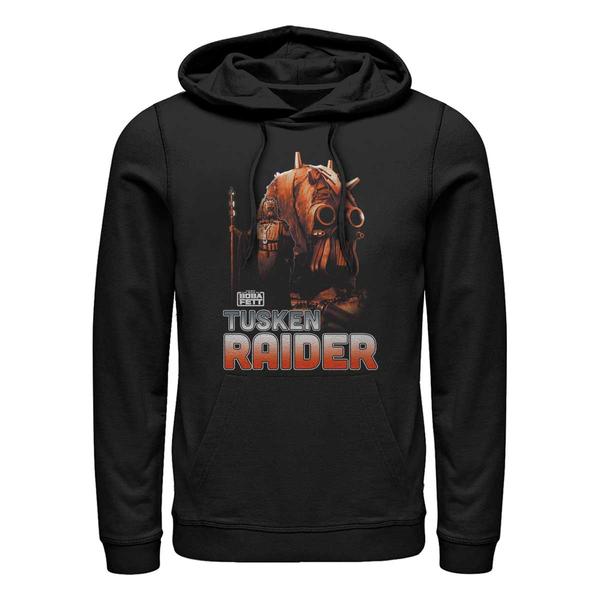 Aperçu: Star Wars - Book of Boba Fett - Tusken Raider Outlaw Hunter - Unisex Sweat à capuche - Noir - Devant