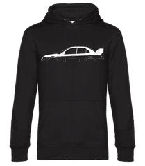 'Mitsubishi Lanc. Evo. VI TM' SIlhouette · Männer Standard Hoodie