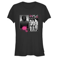 Netflix - El juego del calamar - Skupina Manga Panel - Mujeres Camiseta - Negro - delante