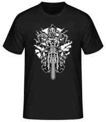 Gasmask Chopper · Männer Basic T-Shirt