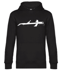 'Smart Roadster' Silhouette · Men’s Standard Hoodie