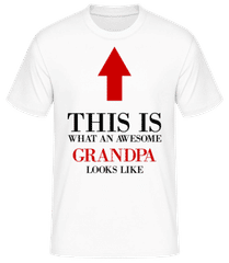 úžasné dedo · Pánske basic tričko