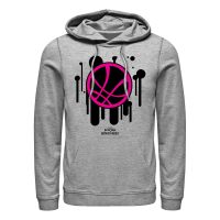 Marvel - Doctor Strange - Logo Drip Seal - Unisex Sudadera con capucha - Gris moteado - delante