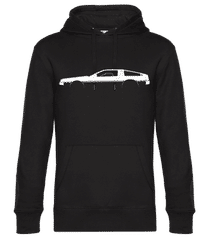 'DeLorean DMC' Silhouette · Männer Standard Hoodie