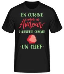 En Amour J'assure Comme Un Chef · T-shirt standard Homme
