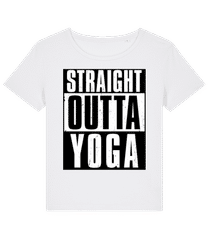 Straight Outta Yoga · T-shirt bio Femme Stanley Stella 2.0