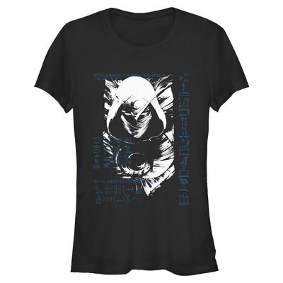 Marvel - Moon Knight - Moon Knight Grunge - Femme T-shirt - Noir - Devant