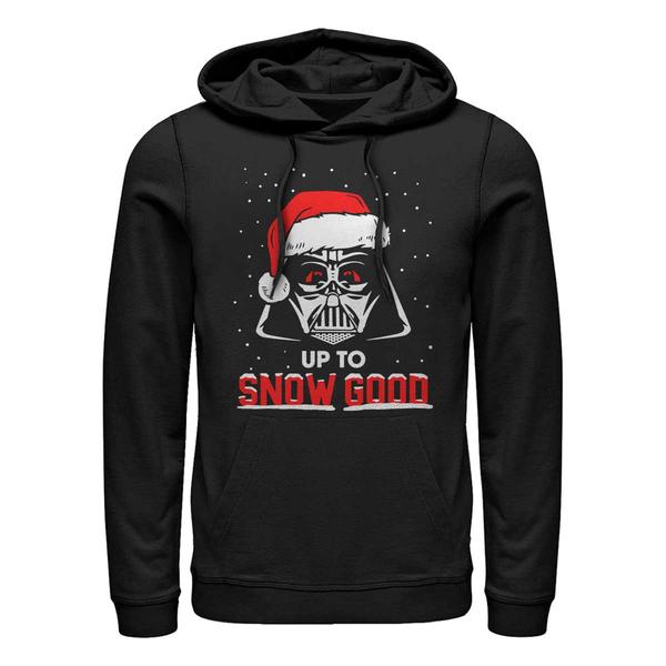 Aperçu: Star Wars - Darth Vader Snow Good - Christmas - Unisex Sweat à capuche - Noir - Devant