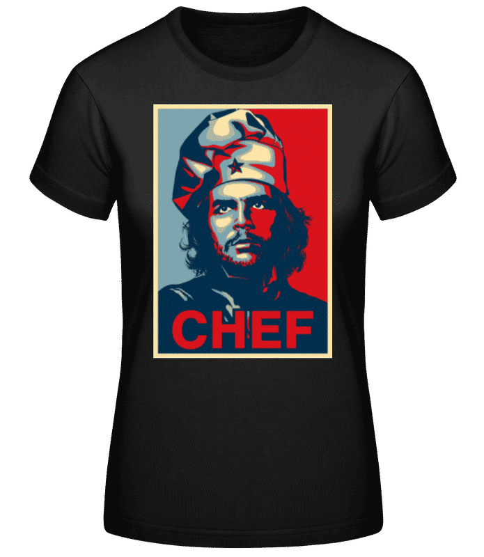 Aperçu: Chef - T-shirt femme B&C - Noir - Devant