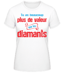 Plus De Valeur Que Les Diamants · T-shirt standard Femme