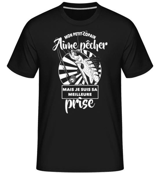 Aperçu: Meilleure Prise -  T-Shirt Shirtinator homme - Noir - Devant