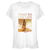 Netflix - Outer Banks - Kiara Kook - Dámské Tričko - Bílá - Napřed