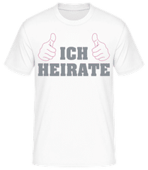 Ich Heirate Pink · Männer Basic T-Shirt