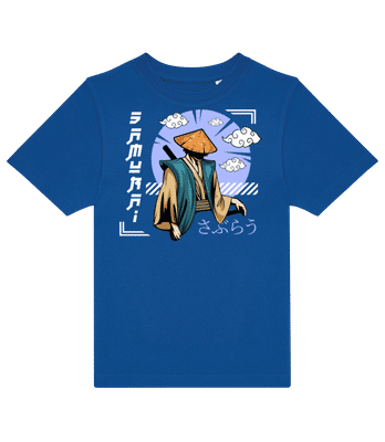 Samurai - Kids B&C T-Shirt - Royal blue - Front