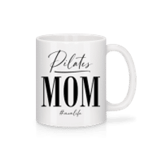 Pilates Mom Momlife - Tasse - Weiß - Vorne