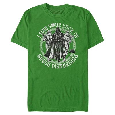 Star Wars - Skupina Out of Luck - St. Patrick's Day - Homme T-shirt - Vert irlandais - Devant