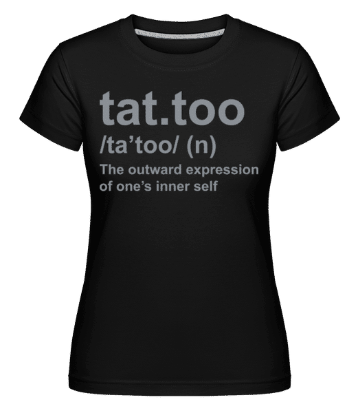 Preview: Tat.too -  Shirtinator Women's T-Shirt - Black - Front