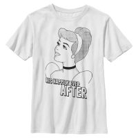 Disney - Popelka - Popelka Romantic Cindy - Dětské Tričko - Bílá - Napřed