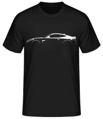 'Jaguar F-Type SVR' Silhouette · Men's Basic T-Shirt