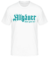 Allgaeuer Mehr Goht Itt · Männer Basic T-Shirt
