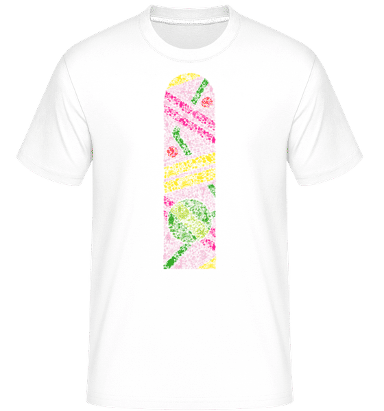 Aperçu: Hoverboard -  T-Shirt Shirtinator homme - Blanc - Devant