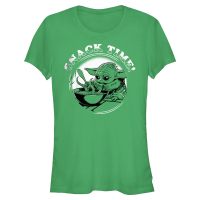Star Wars - The Mandalorian - Grogu Snack Time - Mujeres Camiseta - Verde irlandés - delante