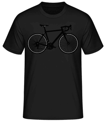 Vélo De Course - T-shirt standard Homme - Noir - Devant