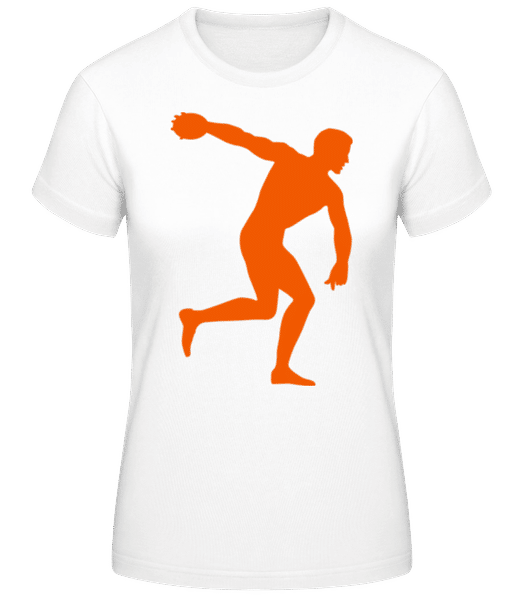 Preview: Discus Throw - Women's B&C T-Shirt - White - Front