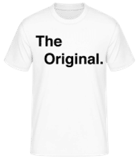 The Original - Männer Basic T-Shirt - Weiß - Vorne